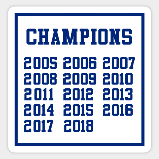 Champions Banner Sticker